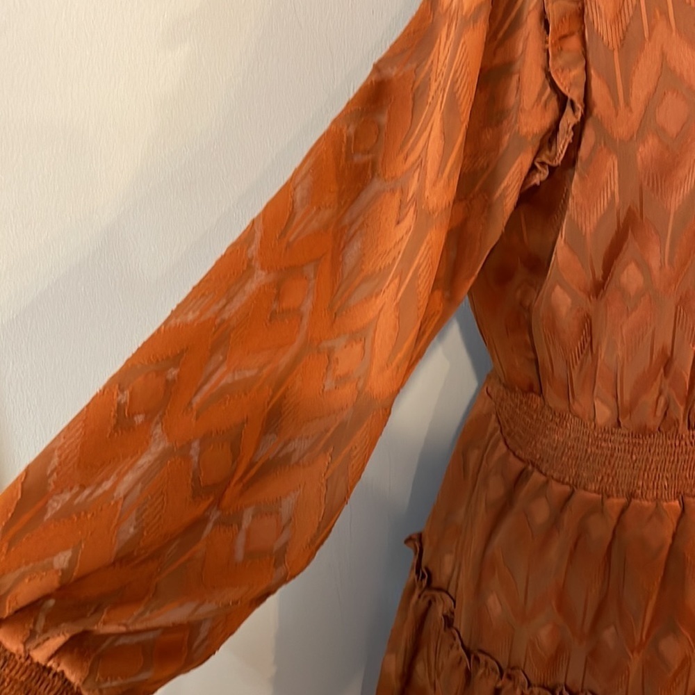 Vintage Style Ruffled Mini Dress - Picture 6 of 13